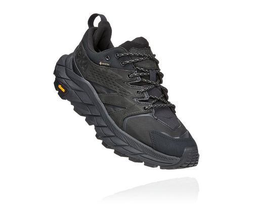 Hoka One One Anacapa Low GORE-TEX Vandringskängor Dam Svarta Svarta | 19TSWKHPF