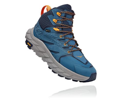 Hoka One One Anacapa Mid GORE-TEX Vandringskängor Herr Real Teal / Outer Space | 08SHGYAIB