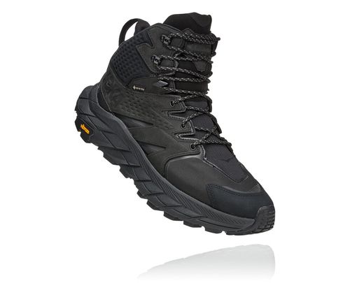 Hoka One One Anacapa Mid GORE-TEX Vandringskängor Herr Svarta Svarta | 25OXBQFEW