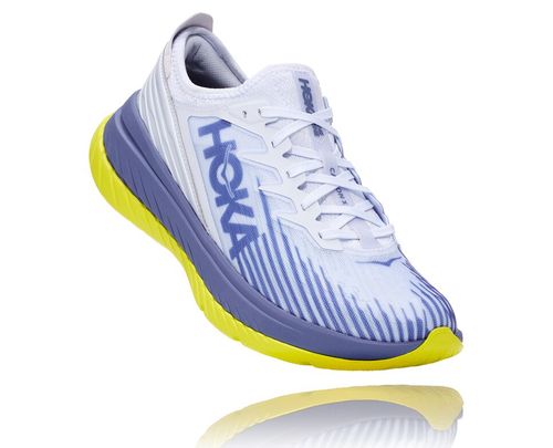 Hoka One One Carbon X-SPE Stabila Löparskor Unisex Vita Blå | 56HEJSWYD