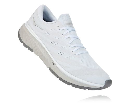 Hoka One One Cavu 3 Stabila Löparskor Herr Vita | 39YAHRWPK