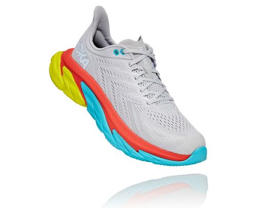 Hoka One One Clifton Edge Stabila Löparskor Herr Vita | 38LSFTYEJ