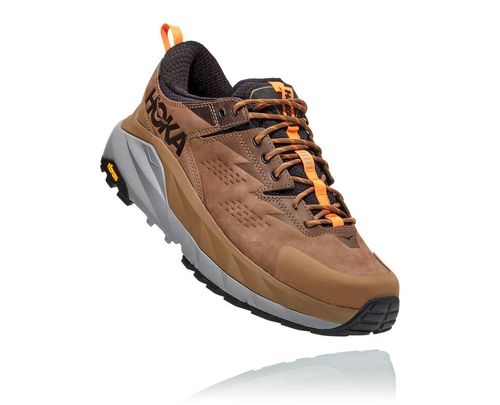 Hoka One One Kaha Low GORE-TEX Vandringskängor Herr Orange | 18WGTPHOB