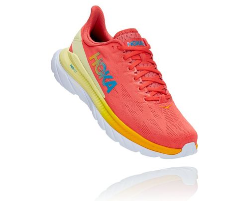 Hoka One One Mach 4 Stabila Löparskor Dam Korall | 46QVSDUMP