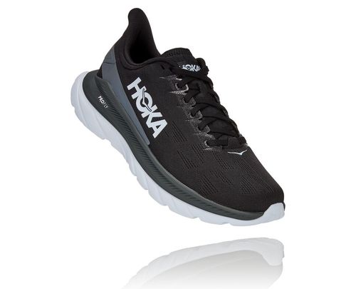 Hoka One One Mach 4 Stabila Löparskor Dam Svarta Mörk | 62RZFYTPB