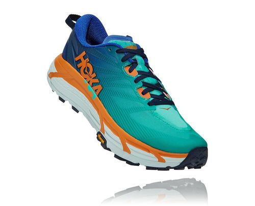 Hoka One One Mafate Speed 3 Trail löparskor Herr Blå | 14DQUAXBF