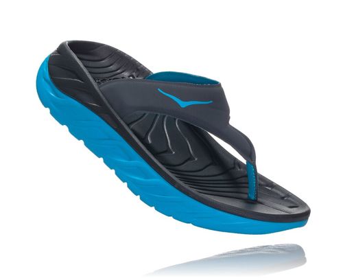 Hoka One One ORA Recovery Flip Flop Dam Blå | 02ZCJIVHL