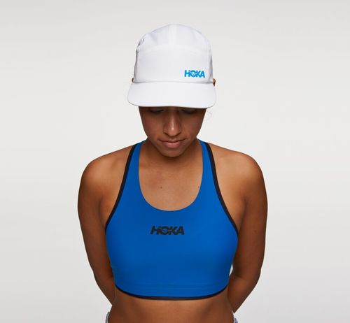 Hoka One One Performance Hat Unisex Vita Blå | 64YEHTQDG