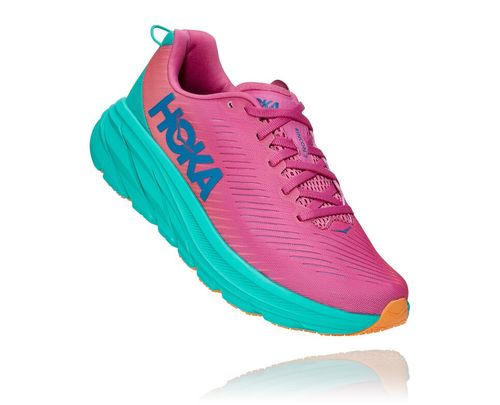 Hoka One One Rincon 3 Stabila Löparskor Dam Rosa | 45UGXFMDK