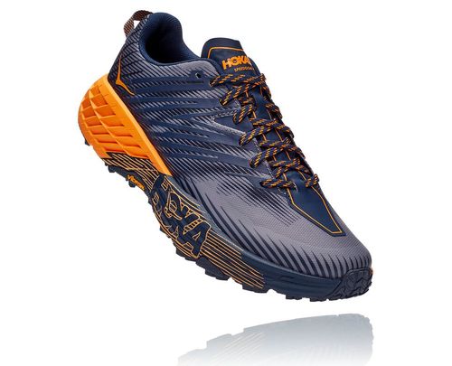 Hoka One One Speedgoat 4 Trail löparskor Herr Svarta | 31KMGBWZS