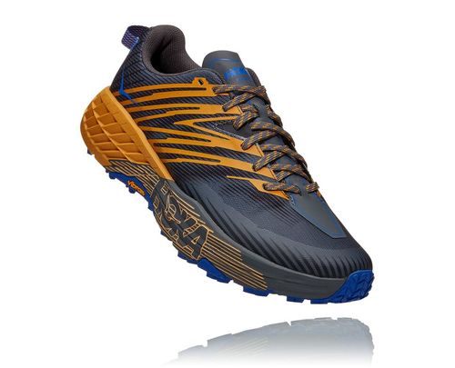 Hoka One One Speedgoat 4 Trail löparskor Herr Gula | 34YHGJLED