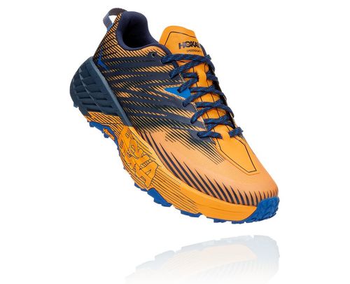 Hoka One One Speedgoat 4 Trail löparskor Herr Svarta | 76ZSJXPNB