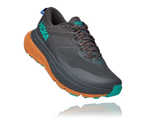 Hoka One One Stinson Atr 6 Trail löparskor Herr Castlerock / Desert Sun | 21XUVQRAZ