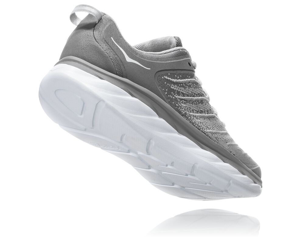 Hoka One One Akasa Stabila Löparskor Herr Frost Gray /Silver Sconce | 34CXDVPIT