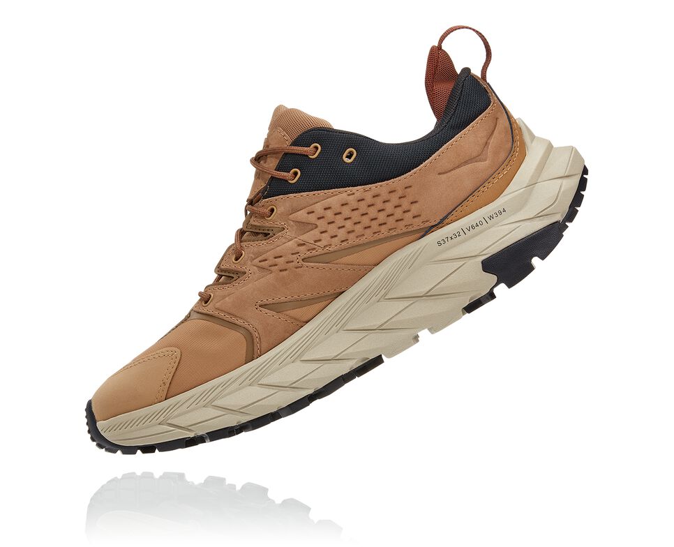 Hoka One One Anacapa Low GORE-TEX Vandringskängor Herr Svarta | 20PGRVOFU