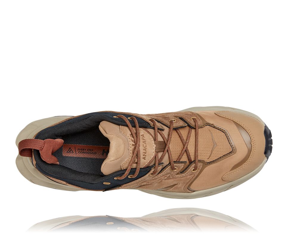 Hoka One One Anacapa Low GORE-TEX Vandringskängor Herr Svarta | 20PGRVOFU