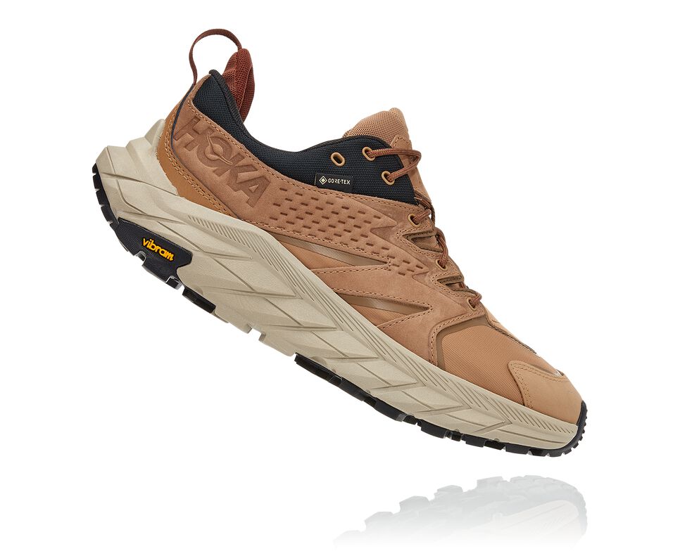 Hoka One One Anacapa Low GORE-TEX Vandringskängor Herr Svarta | 20PGRVOFU