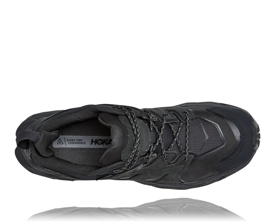 Hoka One One Anacapa Low GORE-TEX Vandringskängor Herr Svarta Svarta | 24WKSPAFE