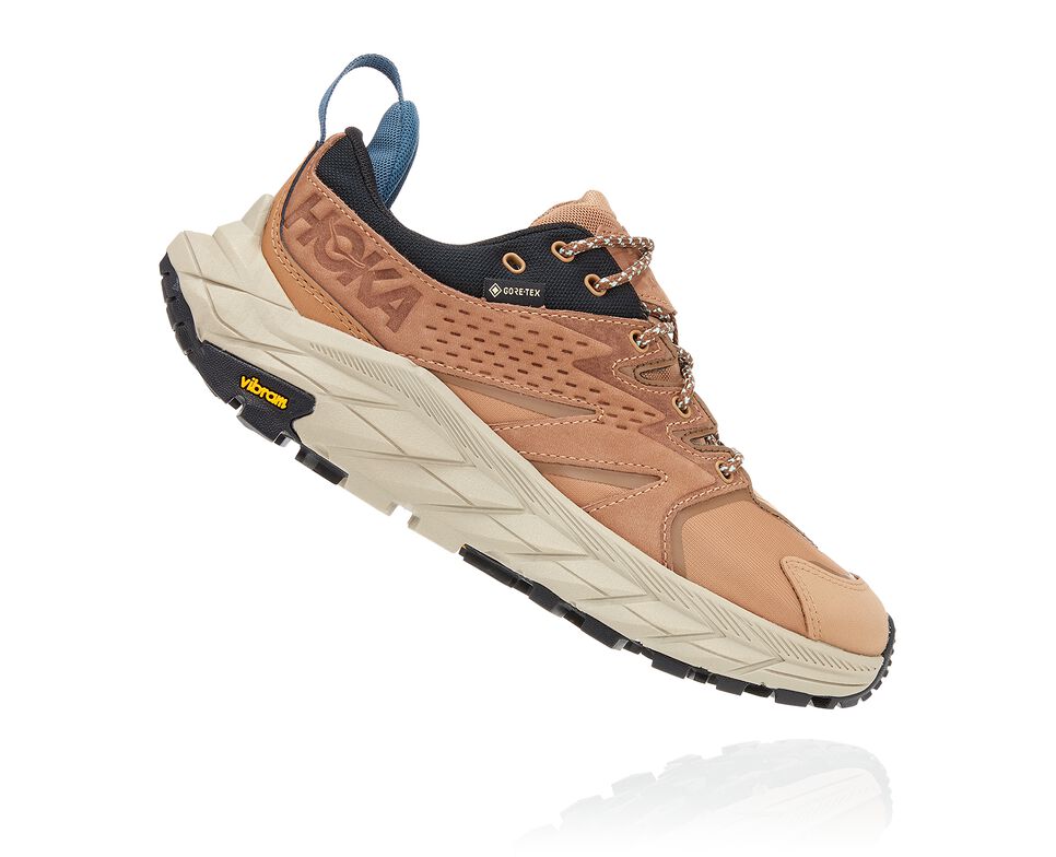 Hoka One One Anacapa Low GORE-TEX Vandringskängor Dam Svarta | 35RZODISF