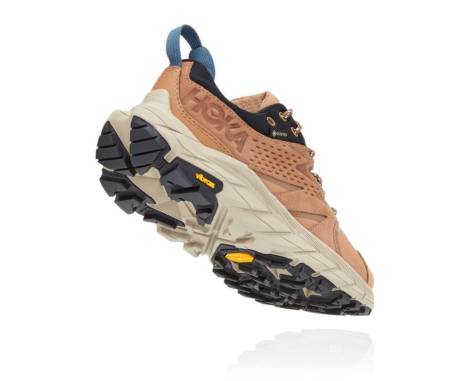 Hoka One One Anacapa Low GORE-TEX Vandringskängor Dam Svarta | 35RZODISF