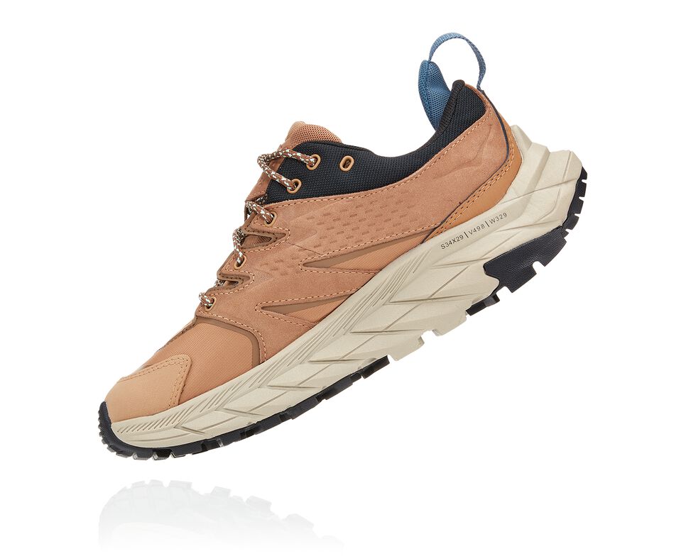 Hoka One One Anacapa Low GORE-TEX Vandringskängor Dam Svarta | 35RZODISF