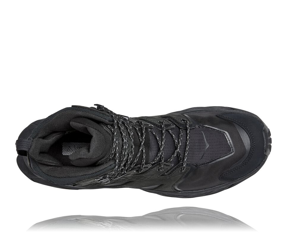 Hoka One One Anacapa Mid GORE-TEX Vandringskängor Herr Svarta Svarta | 25OXBQFEW