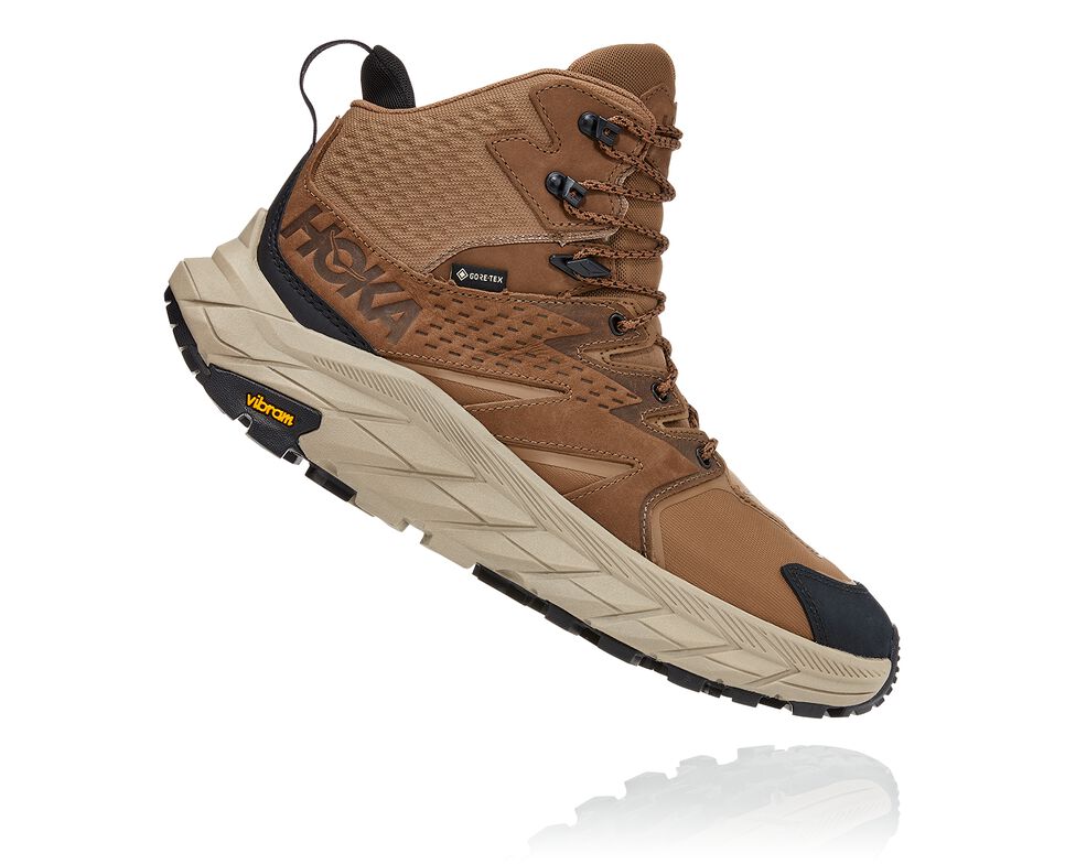 Hoka One One Anacapa Mid GORE-TEX Vandringskängor Herr Svarta | 57OSNPITK