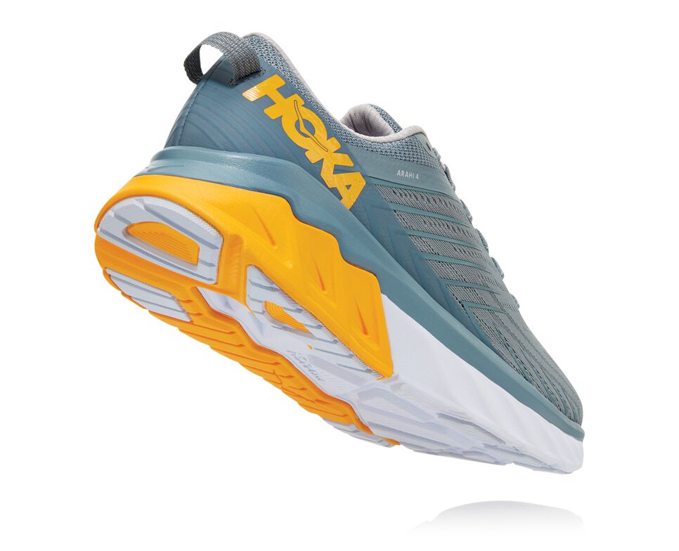 Hoka One One Arahi 4 Stabila Löparskor Herr Lead / Lunar Rock | 21EXNDHUM