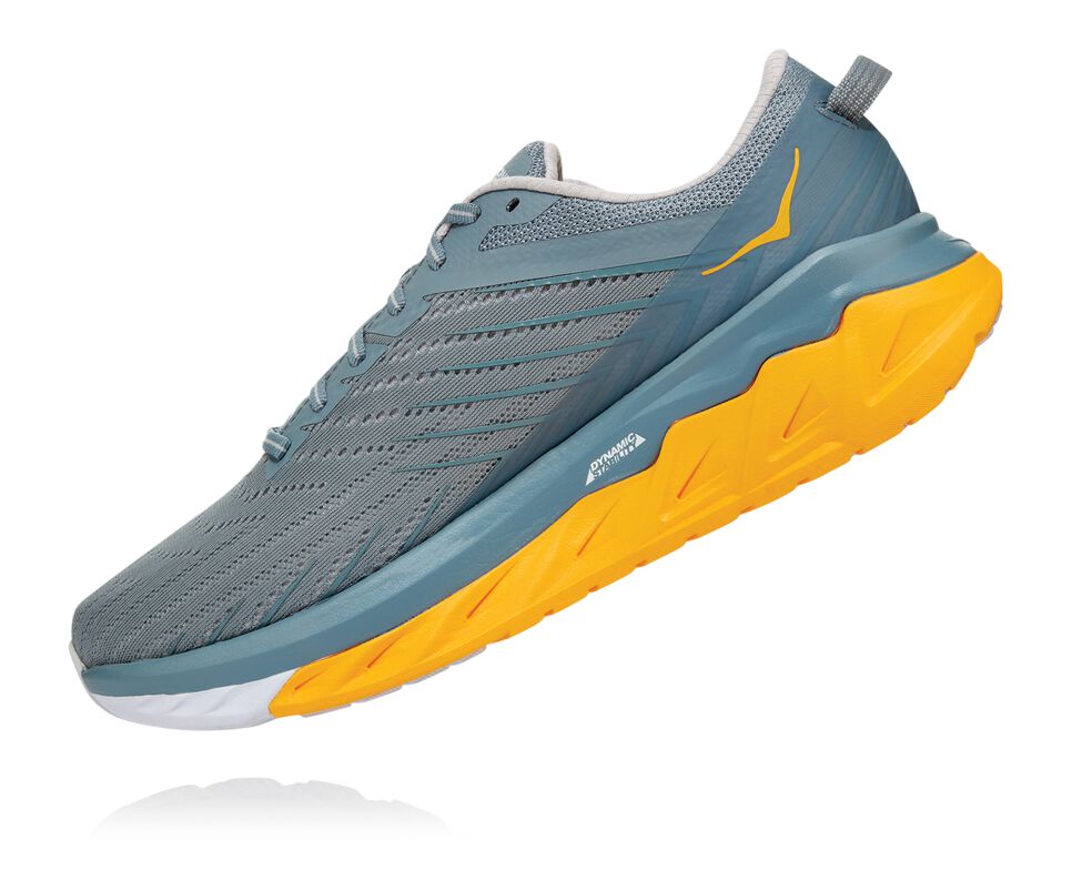 Hoka One One Arahi 4 Stabila Löparskor Herr Lead / Lunar Rock | 21EXNDHUM