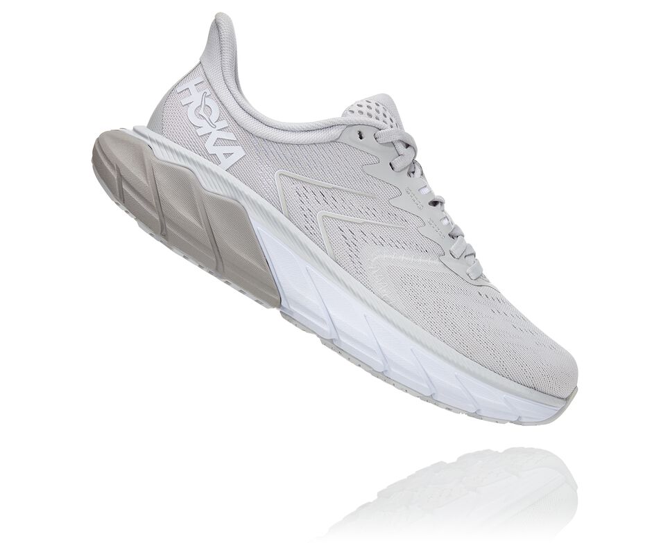 Hoka One One Arahi 5 Stabila Löparskor Dam Lunar Rock / Drizzle | 05VSHYCGI