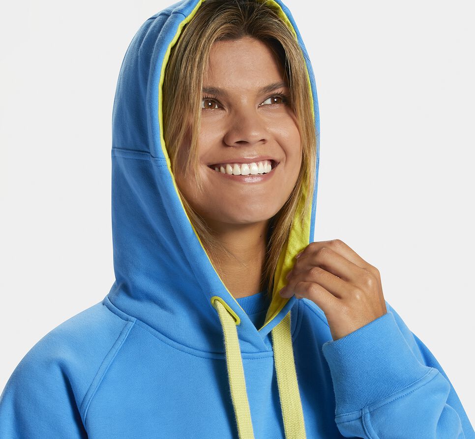 Hoka One One Bondi Hoodie Unisex Blå | 15ODBCEKG