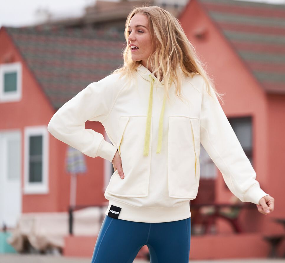 Hoka One One Bondi Hoodie Unisex Vita | 04GVMOLEZ