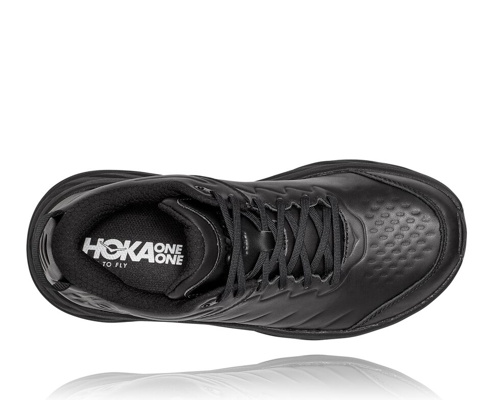 Hoka One One Bondi Sr Stabila Löparskor Herr Svarta Svarta | 01NYFVQTM