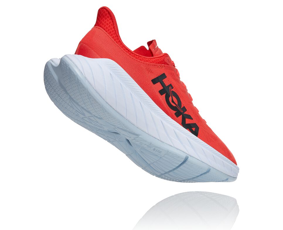 Hoka One One Carbon X 2 Stabila Löparskor Herr Vita | 17MZKLNIF