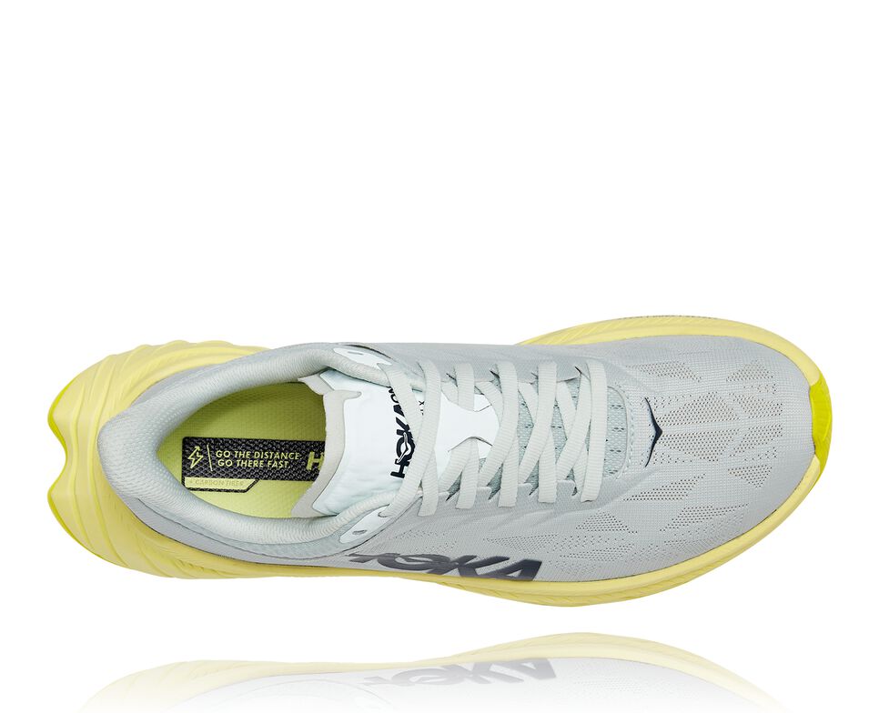 Hoka One One Carbon X 2 Stabila Löparskor Dam Blå Blommiga Gröna | 17QMUSNLT