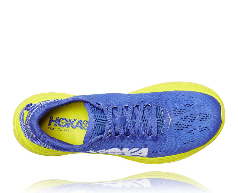 Hoka One One Carbon X Stabila Löparskor Herr Blå | 60CKGUQFO