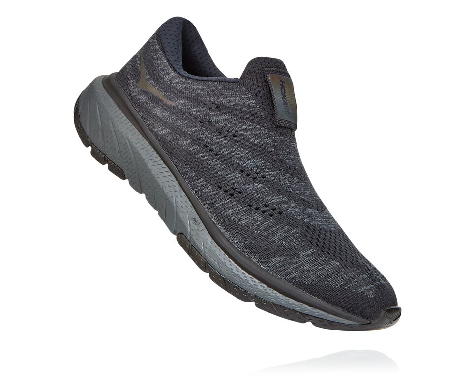 Hoka One One Cavu 3 Slip Stabila Löparskor Dam Svarta Mörk | 61TEDVOQN