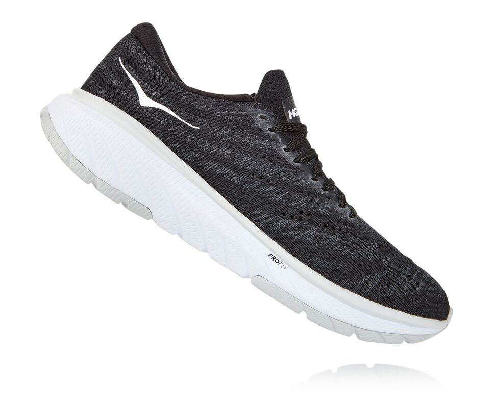 Hoka One One Cavu 3 Stabila Löparskor Dam Svarta Vita | 02PEIFULB