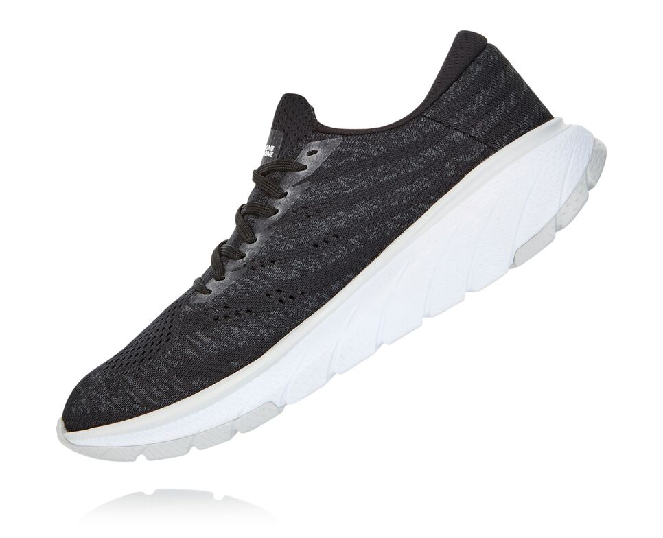 Hoka One One Cavu 3 Stabila Löparskor Dam Svarta Vita | 02PEIFULB