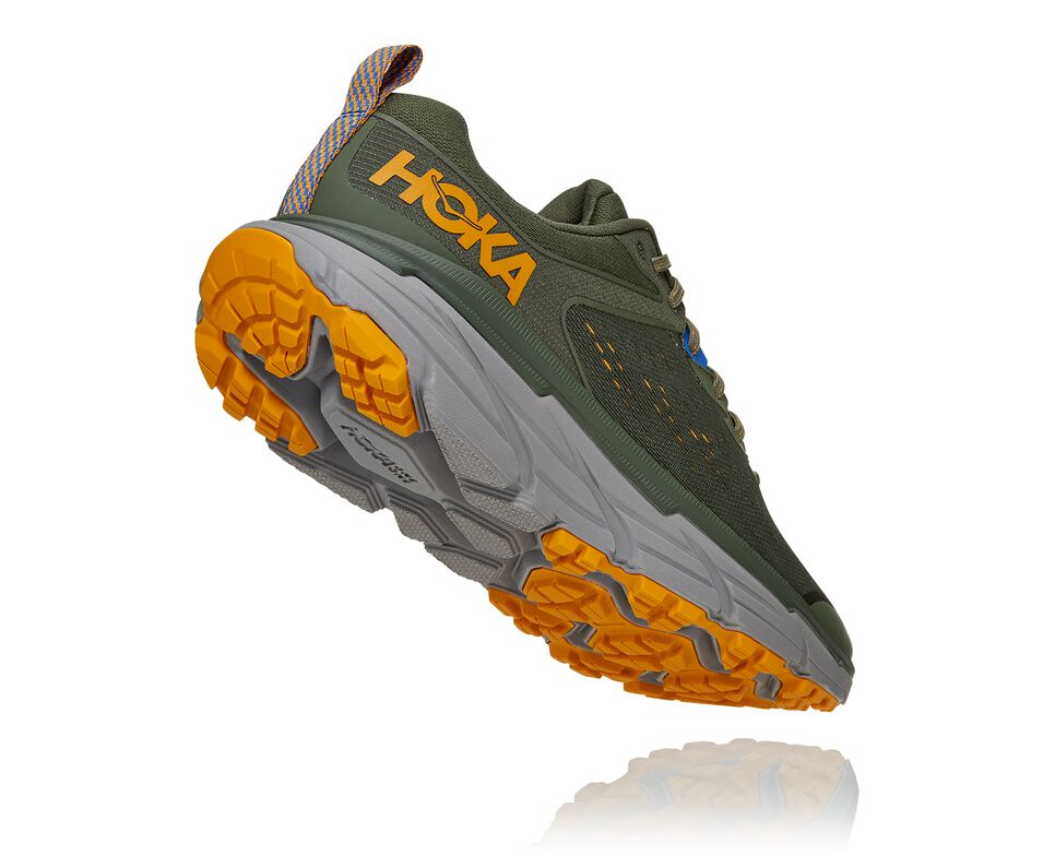 Hoka One One Challenger ATR 6 Trail löparskor Herr Thyme / Sharkskin | 07EPVYUDJ