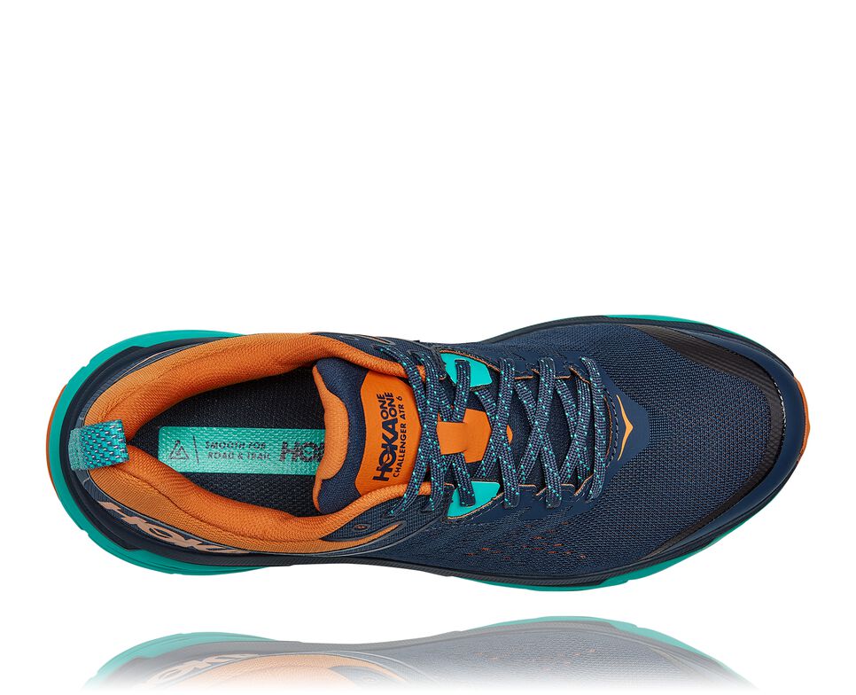 Hoka One One Challenger ATR 6 Trail löparskor Herr Outer Space / Atlantis | 46IBXVFRH