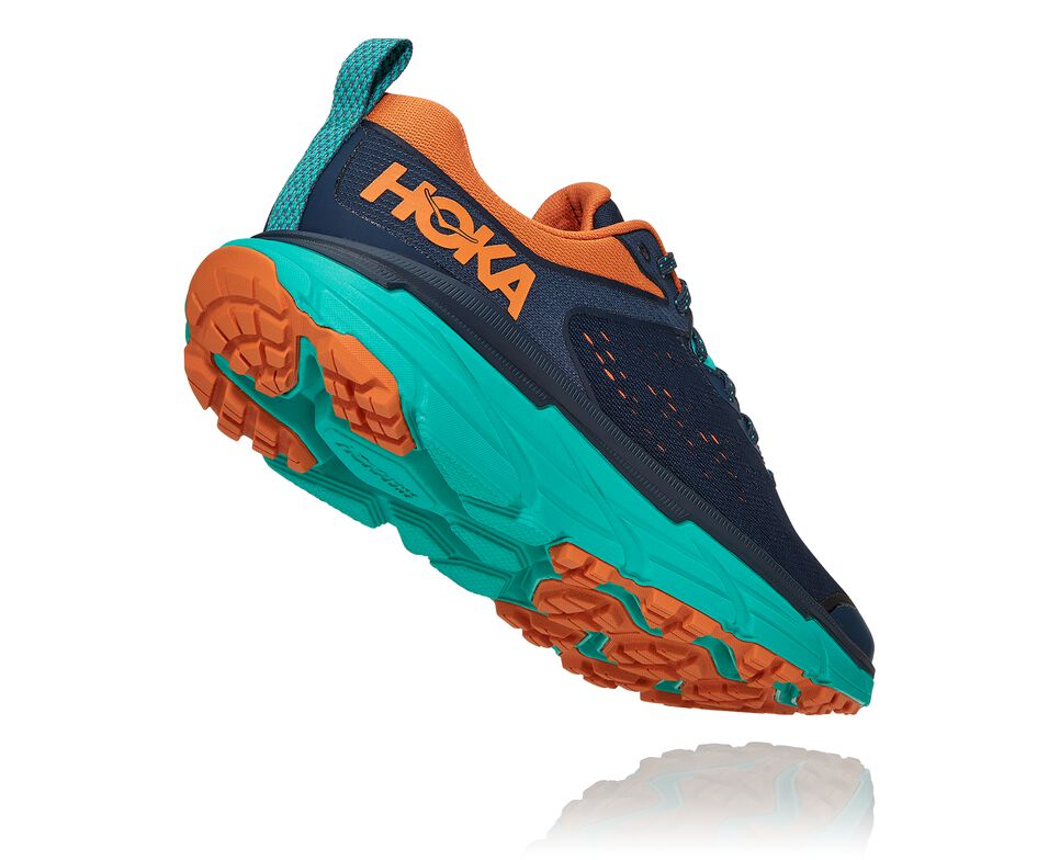 Hoka One One Challenger ATR 6 Trail löparskor Herr Outer Space / Atlantis | 46IBXVFRH