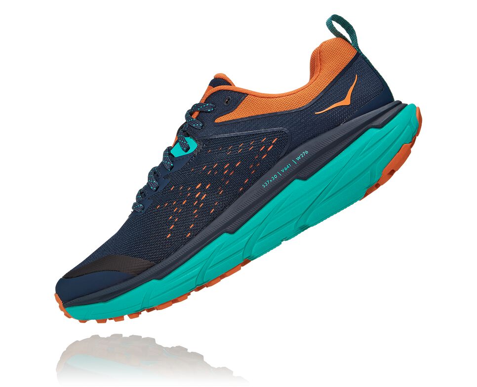 Hoka One One Challenger ATR 6 Trail löparskor Herr Outer Space / Atlantis | 46IBXVFRH