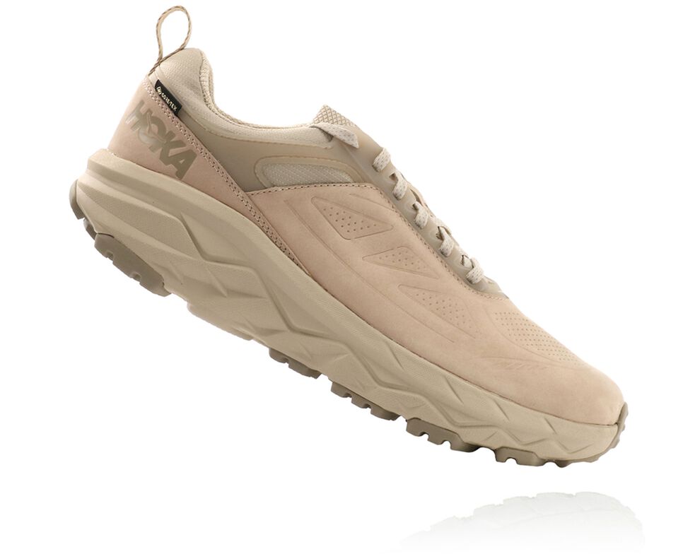 Hoka One One Challenger Low GORE-TEX Trail löparskor Herr Oxford Tan / Dune | 26XBSHAMR