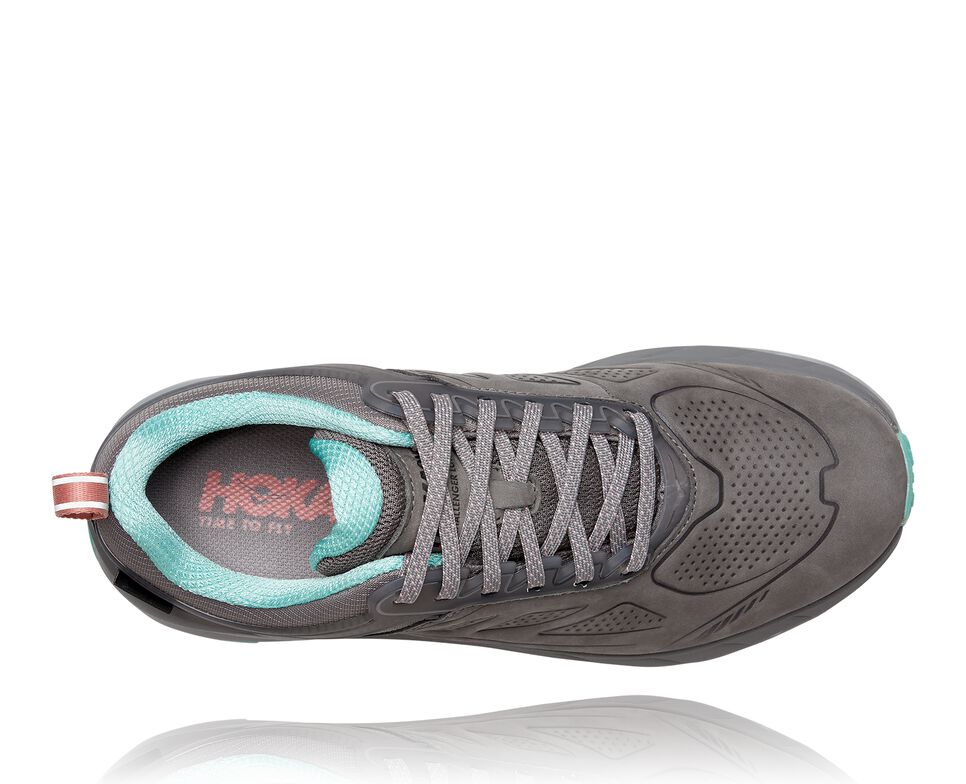 Hoka One One Challenger Low GORE-TEX Vandringskängor Dam Charcoal Gray / Wild Dove | 05TCSHEPU