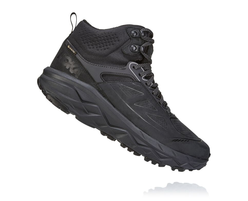 Hoka One One Challenger Mid GORE-TEX Promenadskor Herr Svarta | 05XVOYNSJ