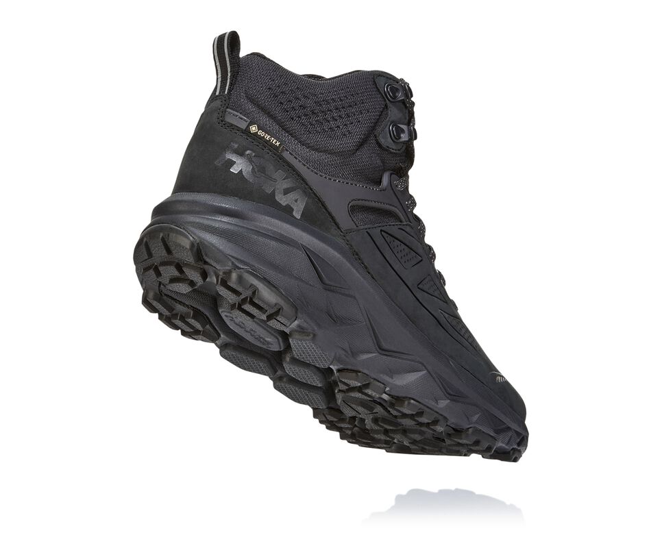 Hoka One One Challenger Mid GORE-TEX Promenadskor Herr Svarta | 05XVOYNSJ