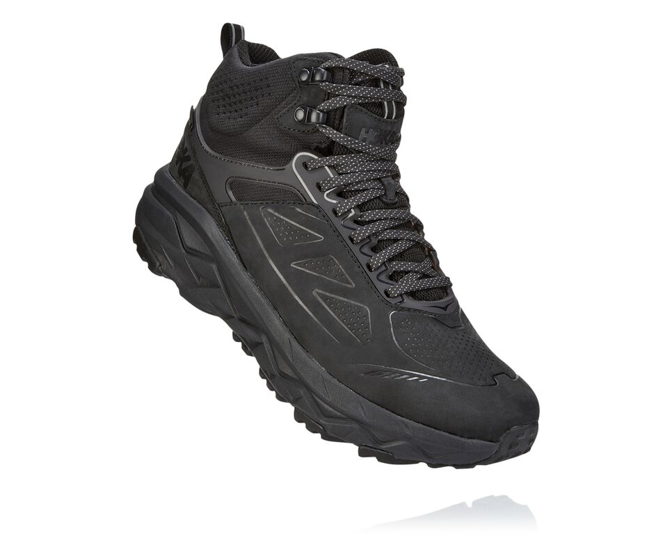 Hoka One One Challenger Mid GORE-TEX Promenadskor Herr Svarta | 05XVOYNSJ