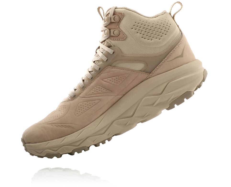 Hoka One One Challenger Mid GORE-TEX Promenadskor Herr Oxford Tan/ Dune | 36ZGJAMCT