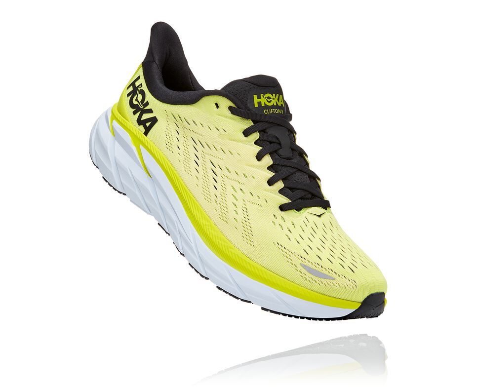 Hoka One One Clifton 8 Stabila Löparskor Herr Evening Primrose / Charlock | 64BDGPSLH